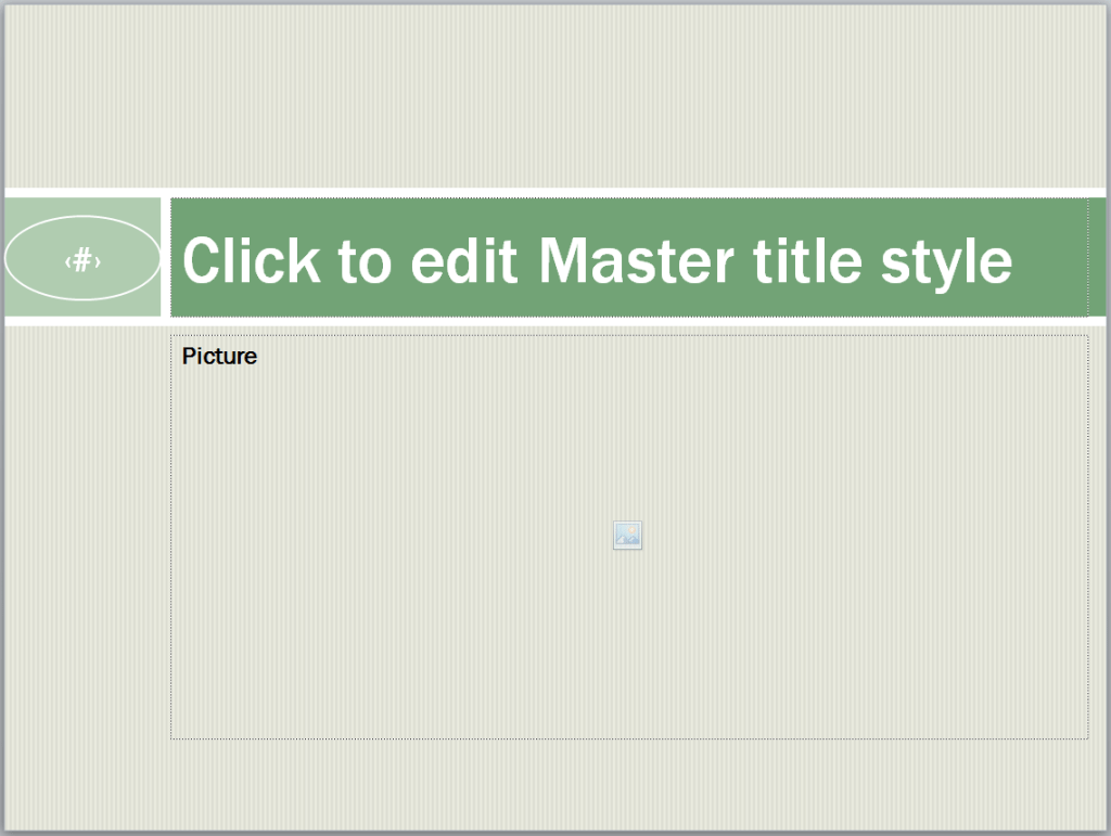 slide master edit layout